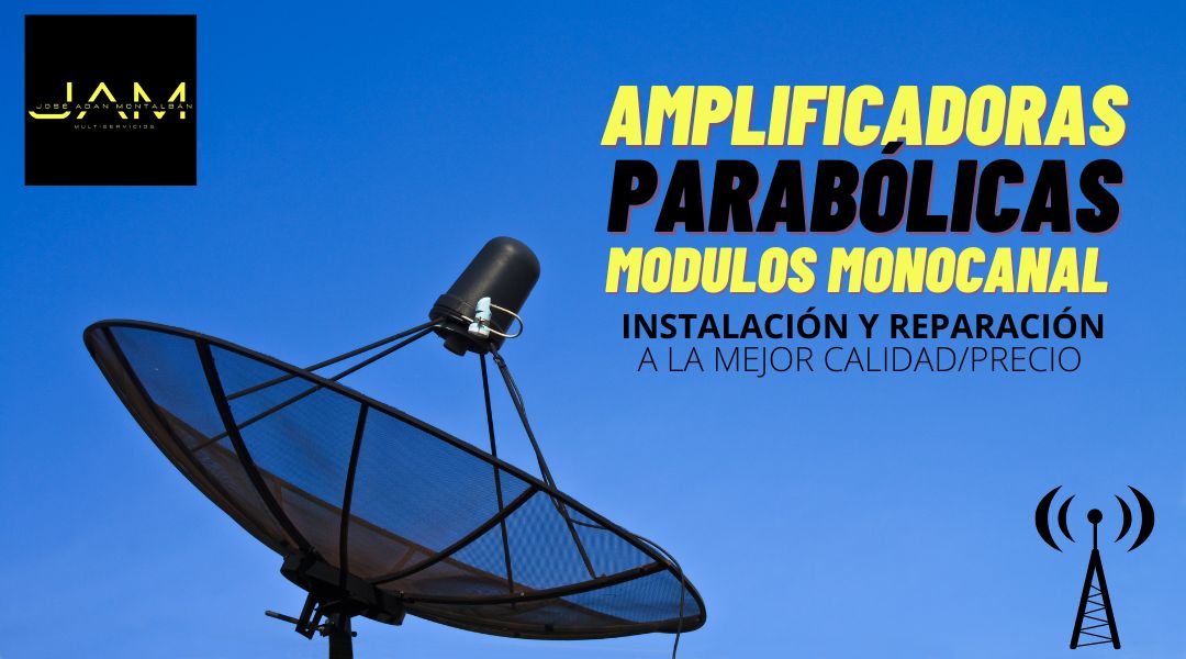 reparación de antenas cartagena parabólicas y amplificadores de antenas